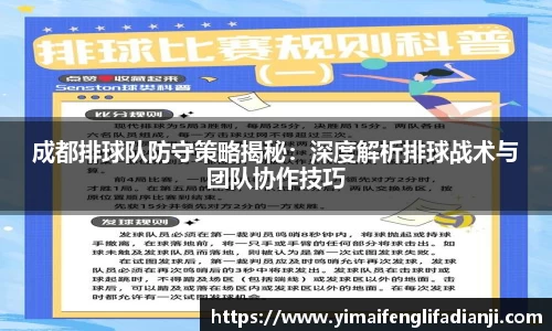 成都排球队防守策略揭秘：深度解析排球战术与团队协作技巧