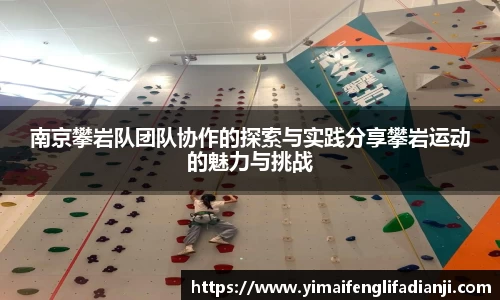 南京攀岩队团队协作的探索与实践分享攀岩运动的魅力与挑战
